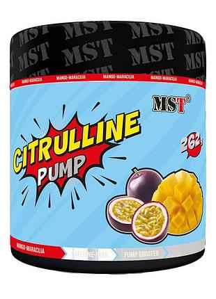 Цитруллин в порошке mst. citrulline pump (262 g, mango-maracuja)