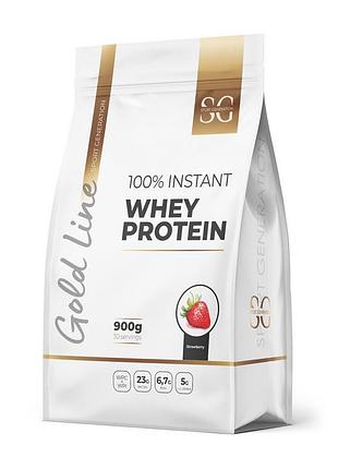 Ізолят і концентрат сироваткового протеїну від sport generation. 100% instant whey protein (900 g, salted caramel)