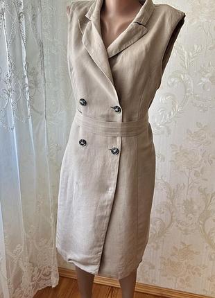 Сукня льняна