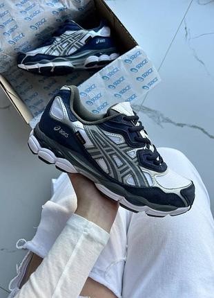 Кроссовки asics gel-nyc navy steel gore-tex  💧 влагозащита/термо ❄️  арт 5071