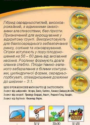 Огурец крак 0.5г wos 2