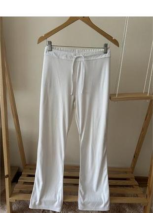 Спортивні штани active білі l/xl