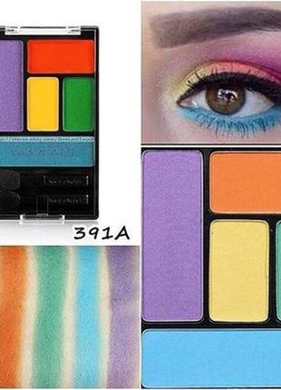 Пятицветная палетка теней wet n wild coloricon eye shadow palette e3911 art in the streets