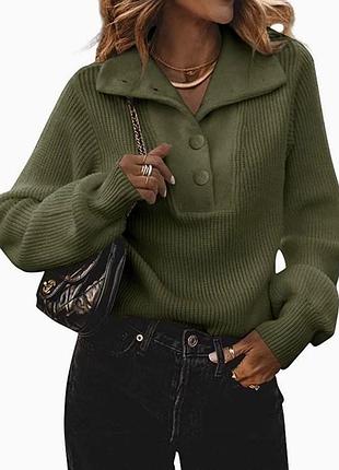 Теплий светр з коміром baukjen