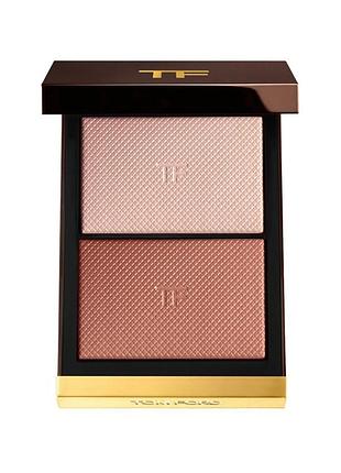 Палітра хайлайтерів для обличчя tom ford shade illuminate highlighting duo peachlight