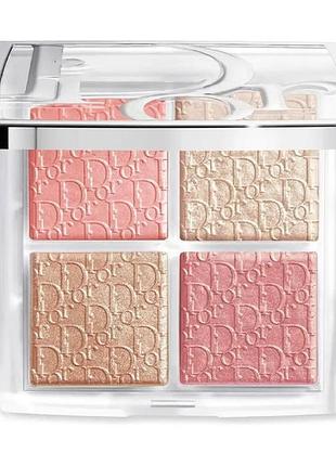 Хайлайтер dior backstage glow maximizer palette 003 pearly peach glow