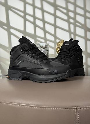 Чоловіч зимові і кросівки the north face x soukuu glenclyffe fur black dark grey хутро