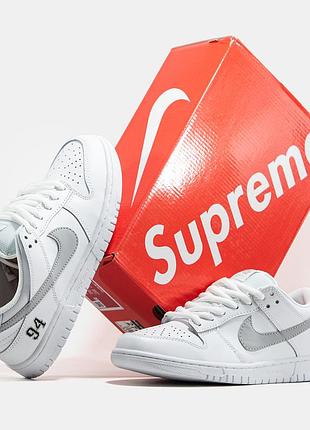 Кроссовки nike sb dunk low x supreme
