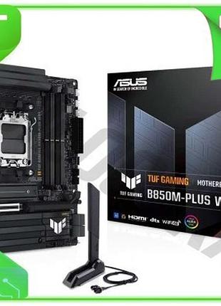 Ve материнська плата am5 asus new version tuf gaming b850m-plus wifi, b850, 4xddr5, int.video (cpu), 4 n6w_ver