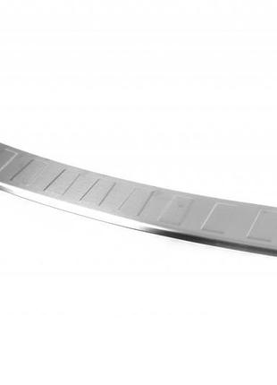 Накладка на задний бампер omsaline для opel mokka 2012-2016 хромированная защита из нержавеющей стали са ve-33