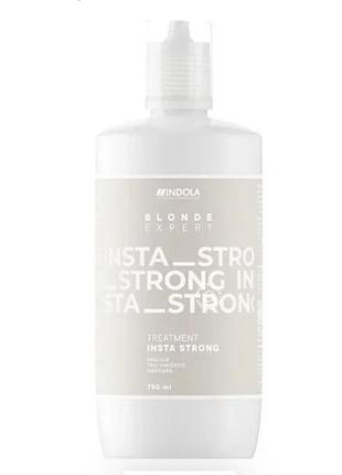 Зміцнювальна маска для всіх відтінків блонд - indola blonde expert insta strong treatment