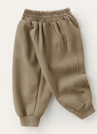 Теплые брюки на флисе