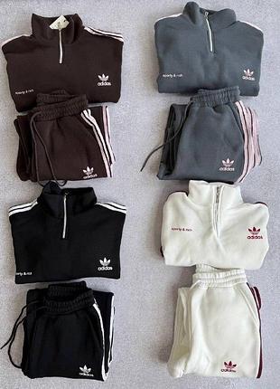 Костюм с флисом не кашлатится