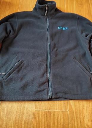 Теплая флисовая кофта