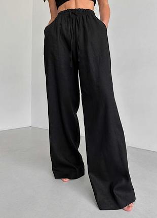 Нові льняні штани