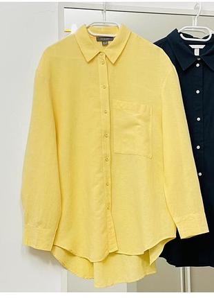 Сорочка primark оверсайз з льоном