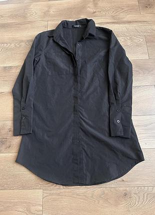 Довга рубашка-плаття