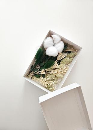 Набор сухоцветов для декора, мини сухоцвета, короткие сухоцветы