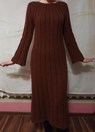 Платье длинное
