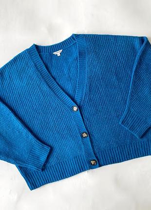 Кардиган жіночий синій р.xl оверсайз батал