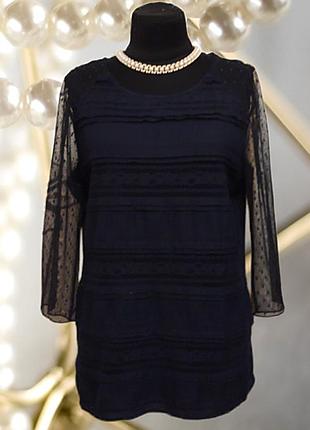 Итальянская красивая блуза  большого размера