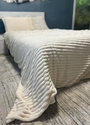 Велюрова постільна білизна шарпей полуторка