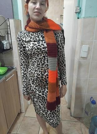 Зимний женский шарф