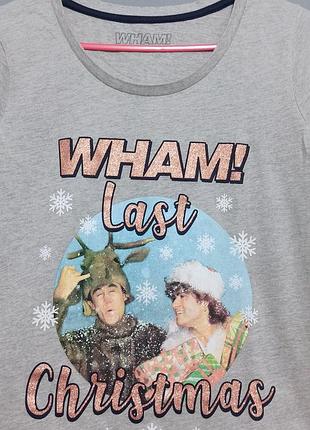 Новогодняя футболка wham