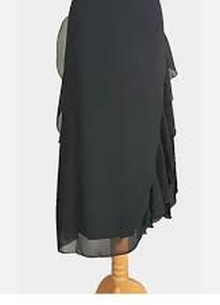 Міді спідниця з рюшами в стилі бохо