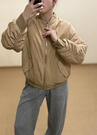 Куртка-бомбер zara