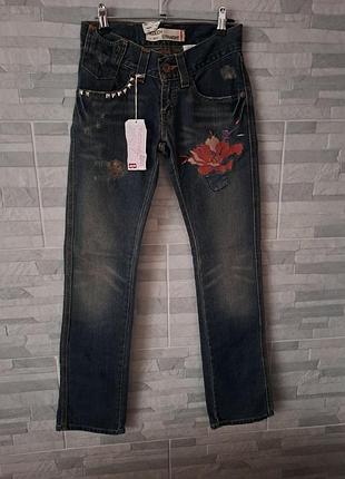 Оригинальные брендовые джинсы levis slouch 504 straight 1m
