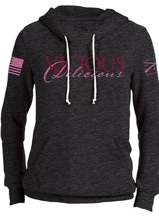 Теплое худи на флисе