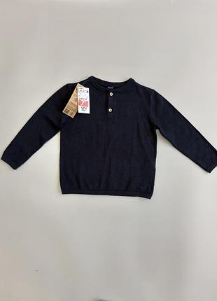Вязаный свитер kiabi на мальчика