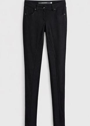 Стрейчові чорні брюки (легінси) ermanno scervino xs-s