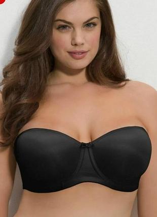 Бюстгальтер балконет на косточках безшовная чашка elomi