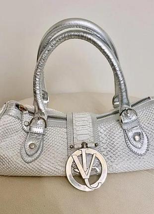 Кожаная сумочка versace jeans couture