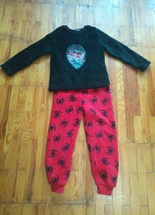 Теплая плюшевая пижама