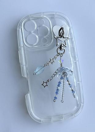 Iphone 16 pro силіконовий чохол прозорий аніме чохол y2k coquette genshin anime pinterest kpop корейський стиль японський