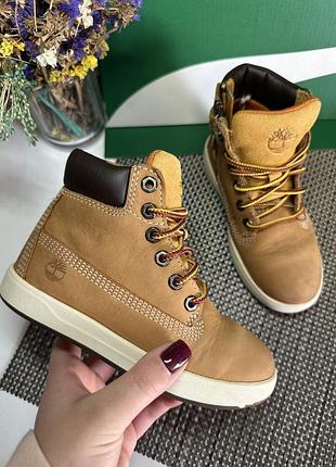 Оригинальные ботинки кожаные timeberland