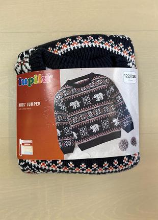 Новогодний свитер lupilu