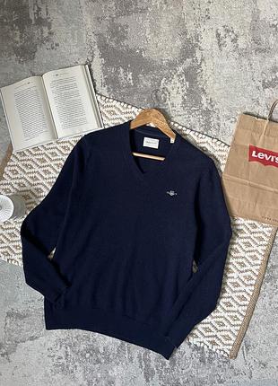 Светр gant з v-подібним вирізом (вовна) розмір м