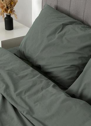 Колекція однотонної постільної білизни з органічної бавовни