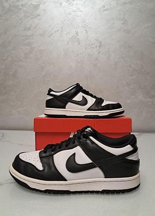 Кросівки чоловічі nike dunk low retro black/white dd1391-100. оригінал 40 розмір