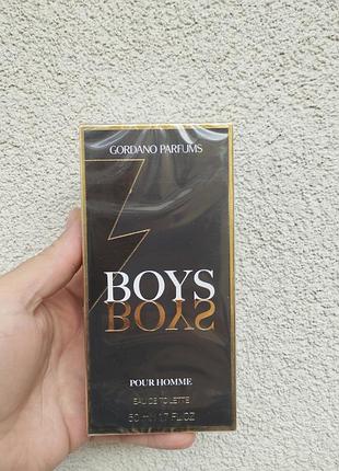 Мужская туалетная вода gordano parfums boys boys 50 мл – свежий аромат для молодых и активных