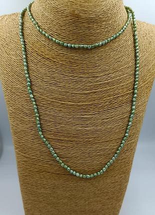 Ожерелье жемчужины натуральные