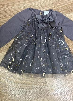 Новогоднее праздничное платье туника