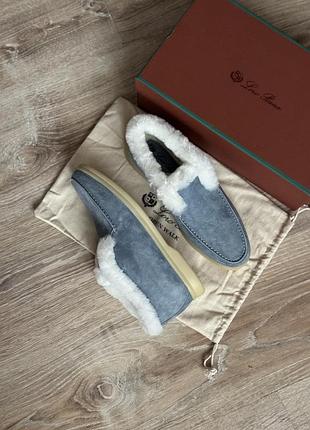 Зимние лоферы loro piana