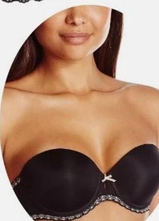 Базовый гладкий бюстгальтер – балконет b.tempt'd (80с) пуш-ап