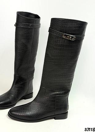 Сапоги жокеи питон
