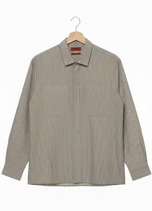 Рубашка hugo boss в полоску l